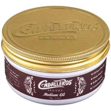 Imagem de Caballeros Oil Pomade - 90g Medium Oil