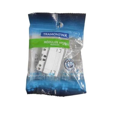 Imagem de Módulo Tramontina Tomada 2p+t Aria - 10a~250v - Branco