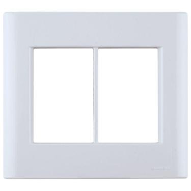 Imagem de Placa 6 Postos 4x4 Tramontina Giz Branca Tramontina