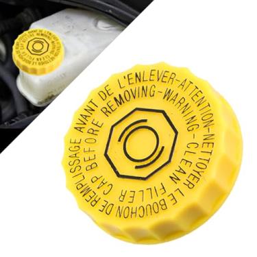 Imagem de SWQS 1 peça de substituição de tampa de fluido de freio OEM #4683656AB 5014518AA para Jeep Wrangler 2001-2017, Dodge Journey 2009-2020, Ram 1500 2500 3500 - Tampa do reservatório do cilindro mestre de