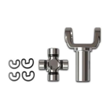 Imagem de Yoke deslizante de transmissão 3-3-6081X Série 1350 + kit de junta em U 5-460X, adequado para Turbo 350 TH-350 T56 T375 T-5 T-10 4L65E 4L60E, para GM Drive Shaft 1350 Series 27 estrias transmissões