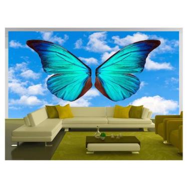 Imagem de Papel De Parede 3D Arte Asas Selfie Insta Cores 3,5M Tra301 - Você Dec