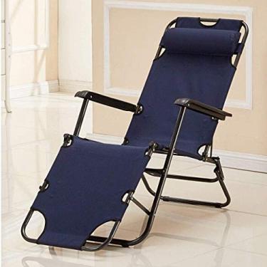 Imagem de Cadeiras de jardim espreguiçadeiras dobráveis cadeiras reclináveis de pátio, jardim ao ar livre sem interferência de ruído, cadeira reclinável portátil para casa, sofá de praia preguiçoso, cama