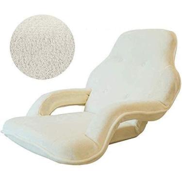 Imagem de Espreguiçadeira cadeiras reclináveis para pátio, sofá preguiçoso, com apoios de braços, cadeira de chão dobrável, cadeira de computador individual, cadeira de cama, espreguiçadeira multicolorida