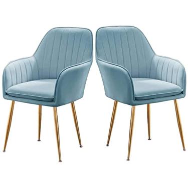 Imagem de Cadeira de jantar, escritório, negócios, recepção, cadeiras de conferência, 2 peças de cadeira de jantar, rede de flanela, luz vermelha, luxuosa, para casa, cadeira de jantar, mesa, simples, tulipa