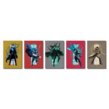 Imagem de Kit 5 Placas Decorativas Thor Quadros Para Parede Mdf - To You Yoda