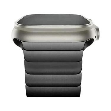 Imagem de Pulseira De Luxo Em Aço Inoxidável Para Apple Watch Series 10 9 8 7 46