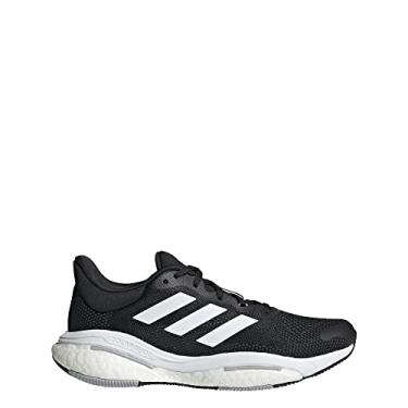 Imagem de adidas Tênis masculino Solarglide 5, Preto/branco/cinza, 36
