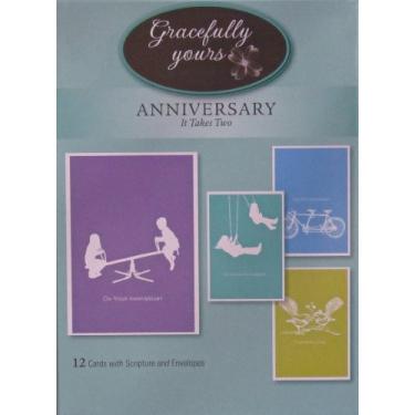 Imagem de Cartões de aniversário Gracfully Yours It Takes Two