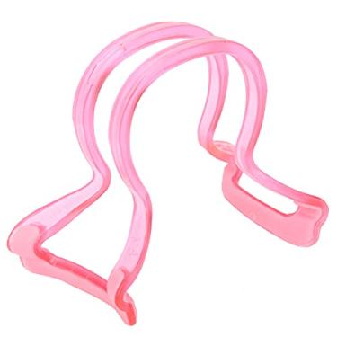 Imagem de WALFRONT Colimador de de Violino, Corretor de Retidão Com Pés de Silicone Importados para Violinos 1/4 1/8 1/10, Acessório de Treinamento de Ferramenta de Ensino (Rosa)