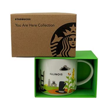 Imagem de Caneca de coleção Starbucks Illinois You Are Here