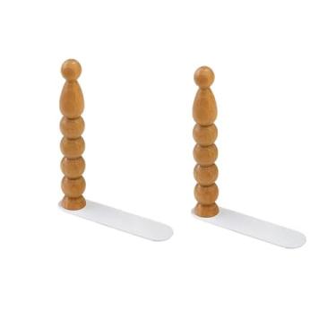 Imagem de Suporte para armazenamento de CDs Suporte para discos de vinil madeira, ajustável, para decoração mesa, com base ferro