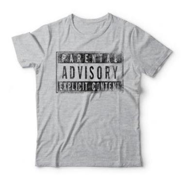 Imagem de Camiseta Studio Geek Parental Advisory Unissex-Unissex