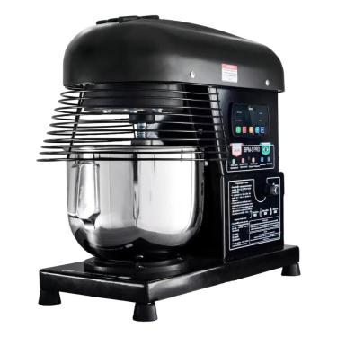 Imagem de Batedeira Industrial Mana 5L 10 Velocidades Tacho em Inox 3 Batedores 1000W Preta Bivolt – BPM-05