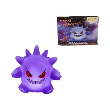 Imagem de Luminária Noturna LED Gengar Pikachu Fofa, Lâmpada De Quarto Anime, De