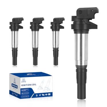 Imagem de Pacote de bobina de ignição UF598 Substituição para Mini 2009-2013 Cooper 2013-2016 Paceman 2011-2016 Countryman 1.6L L4 substitui # 5C1749 IC688 19005293 Conjunto de 4