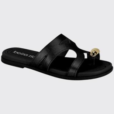 Imagem de Sandália Rasteira Feminina Slide Dedal Beira Rio 8507.124.24250-Feminino