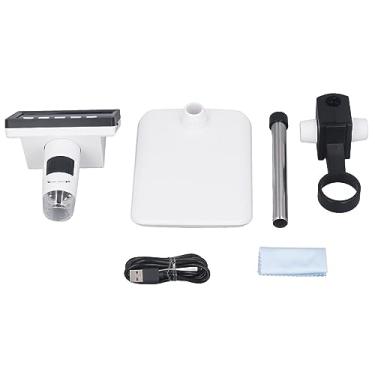 Imagem de Microscópio eletrônico digital tela IPS de 4,3 polegadas Câmera HD de 2MP Ampliação 50X 1000X Ferramenta de inspeção de reparo industrial USB para amadores Inspetores de controle