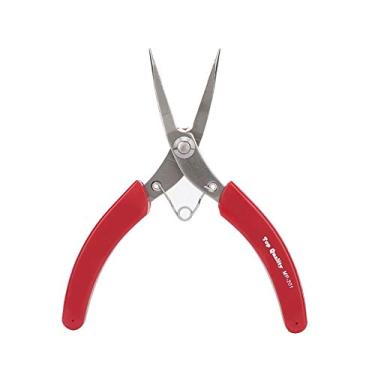 Imagem de ZJchao Alicate de Ponta Fina, Cabo Ergonômico de Plástico de Aço para Reparo de Relógios de Joias, Manutenção Eletrônica, Com Punho de Alta Precisão para Jardinagem de Pesca (201 (com dentes))