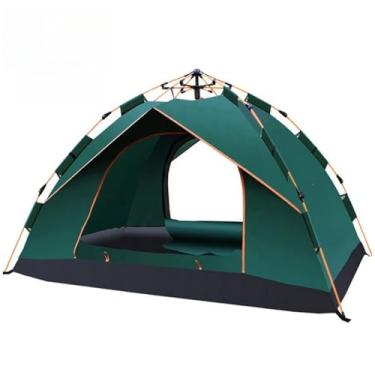 Imagem de Barraca Camping 4-5 Pessoas Automática Grande Varanda Impermeável Para Praia e Trilha(2-3 pessoas 200 * 150 * 120CM)