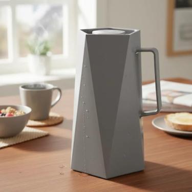 Imagem de Garrafa Térmica Ballerine Manhattan Cinza 1 Litro