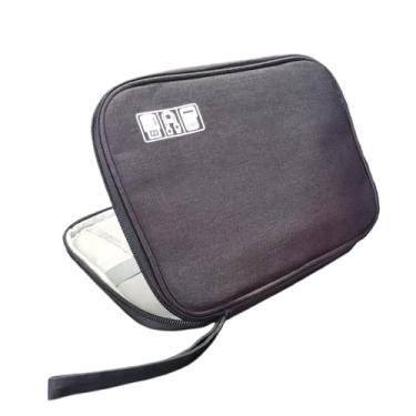 Imagem de VELORE Caixa de relógio para Apple Watch, capa de dados, cabo de viagem, relógio inteligente, bolsa de armazenamento, caixa organizadora de relógios, 24.5x8x2.5cm, Ágata