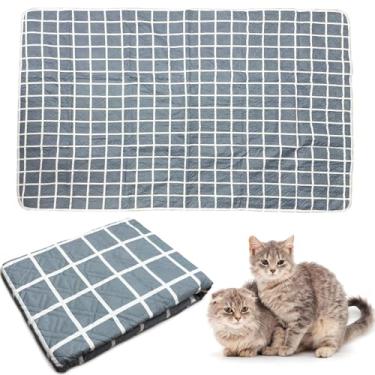 Imagem de PINVNBY Forro de gaiola de coelho, forro de gaiola de porquinho da índia de lã lavável, forro de gaiola de porquinho-da-índia reutilizáveis para filhotes de filhotes de hamster chinchila gatos (100 cm