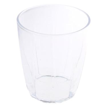 Imagem de VLSQHNCF Copos de água de acrílico inquebráveis de 280 ml, copo reutilizável de champanhe, para lava-louças, copo de bebida