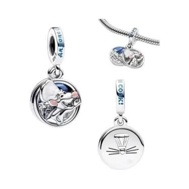 Imagem de Pingente De Charme De Prata 925 Da Disney Mickey Minnie Elefante Para 