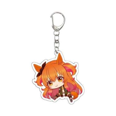 Imagem de Chaveiro Anime Pretty Derby 55MM Modelo Acrílico Suzuka Tokai Teio Pre