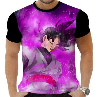 Imagem de Camiseta Camisa Personalizada Anime Clássico Dragon Ball Goku Black 17