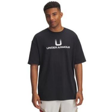 Imagem de Camiseta Sporstyle Under Armour Heavyweight U Logo Masculina-Masculino