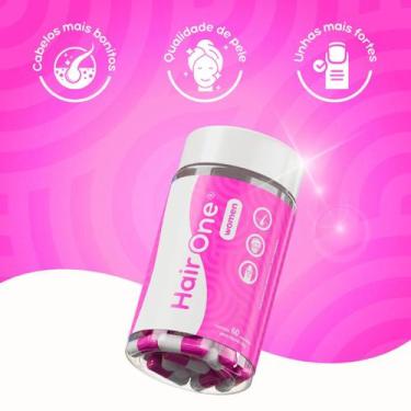 Imagem de Vitamina para Cabelos e Unhas Pele e Crescimento Capilar com Biotina, 