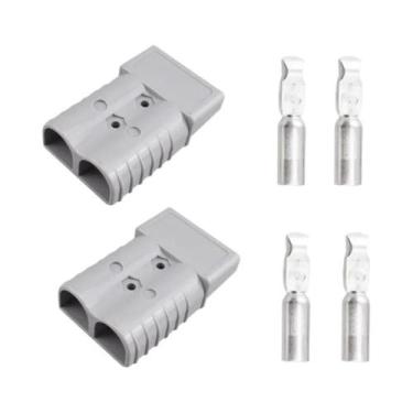 Imagem de Kit Conector De Energia Para Bateria Com Terminal De Cabo Anderson 50A