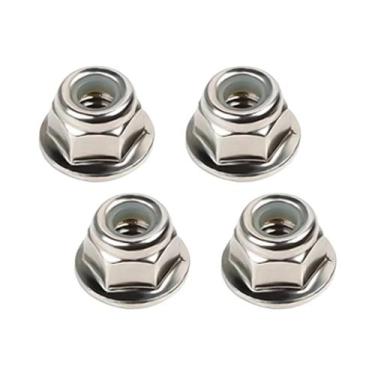 Imagem de Porcas De Bloqueio De Roda De Metal M4 (4 Peças) Para Carro RC 1/10 Cr