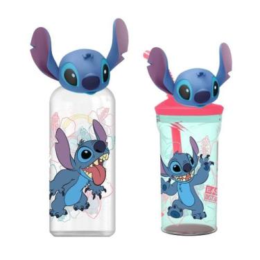 Imagem de Jogo Copo e Garrafa Stitch Disney 3D Látex Premium - Tuut - Yangzi