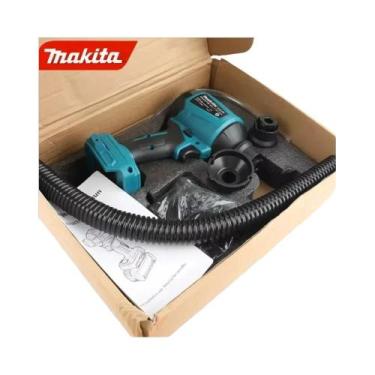 Imagem de Soprador De Ar Sem Fio Makita DAS180, Máquina Multifuncional Para Remo