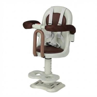 Imagem de Brcshop | Cadeirinha Cadeira Assento Infantil para Bicicleta Elétrica com Cinto de Segurança - Conforto e Segurança - Cor: Verde