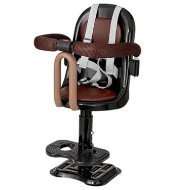 Imagem de Brcshop | Cadeirinha Cadeira Assento Infantil para Bicicleta Elétrica com Cinto de Segurança - Conforto e Segurança - Cor: Preto