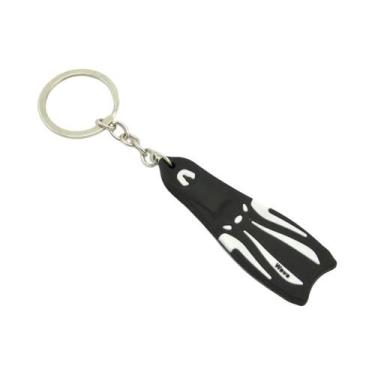 Imagem de Mini Chaveiro De Nadadeira De Mergulho, Pingente De Chaveiro De Nadade