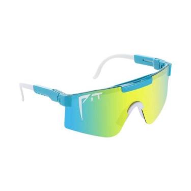 Imagem de Óculos De Sol Unissex UV400 Pit Viper Para Ciclismo, Caminhada, Beiseb