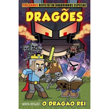 Imagem de Pró Games Revista em Quadrinhos Especial - Minecraft Dragões