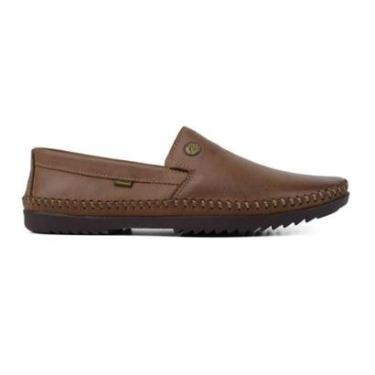 Imagem de Sapato Masculino Freeway Couro Logan-4 Marrom - 2662-Masculino