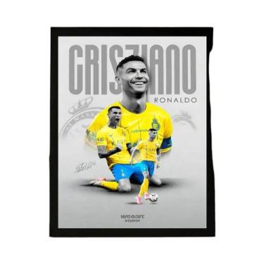 Imagem de Pôster CR7 Cristiano Ronaldo Impressão Em Papel Para Decoração De Casa