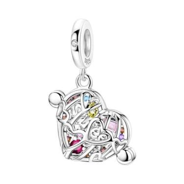 Imagem de Pingentes De Boneca Com Bolinhas Vermelhas Em Prata Esterlina 925 Para