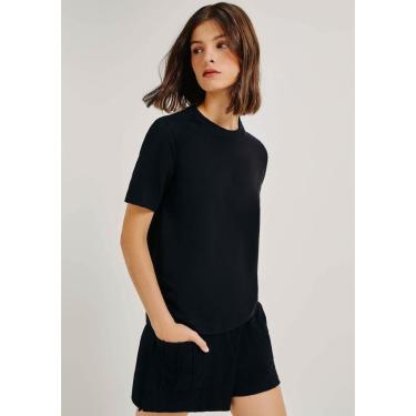 Imagem de Blusa Feminina Manga Curta Super Cotton Hering-Feminino