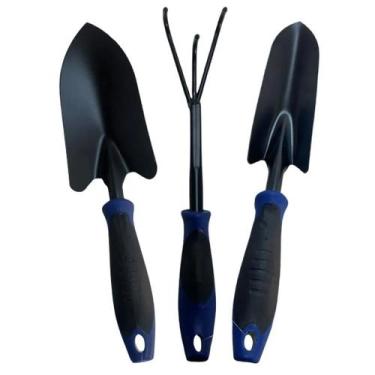 Imagem de Kit de Ferramentas Para Jardinagem 3 Peças - Verde Garden