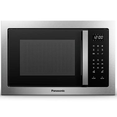 Imagem de Micro-ondas de Embutir Panasonic com 30 Litros de Capacidade e Grill Inox - NN-GB68QSRUK