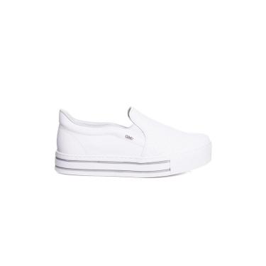Imagem de Tênis Casual Feminino Via Marte Slip On Branco-Feminino