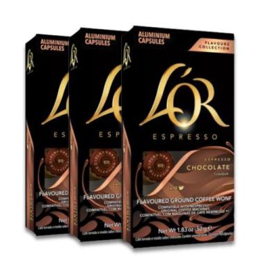 Imagem de Café Cápsulas Lor Nespresso Chocolate Kit com 30 Cápsulas - L'OR